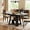 3-Black, variant on 47–67 Inch Extendable Dining Room Table for 4–6, Rectangular Wooden Kitchen Table with Removable Leaves, Storage Shelf, Walnut