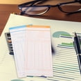 thumbnail image 3 of Miangastore 100 Sheets Universal Timecard Sheets Office Use Attendance Cards Time Cards Weekly Monthly Time Cards, 3 of 9