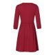 thumbnail image 4 of Moda Mujer Vestidos Verano Sólido Casual Cuello en V Botón Bolsillos Vacaciones Playa Mini vestido Fridja yut2878, 4 of 8