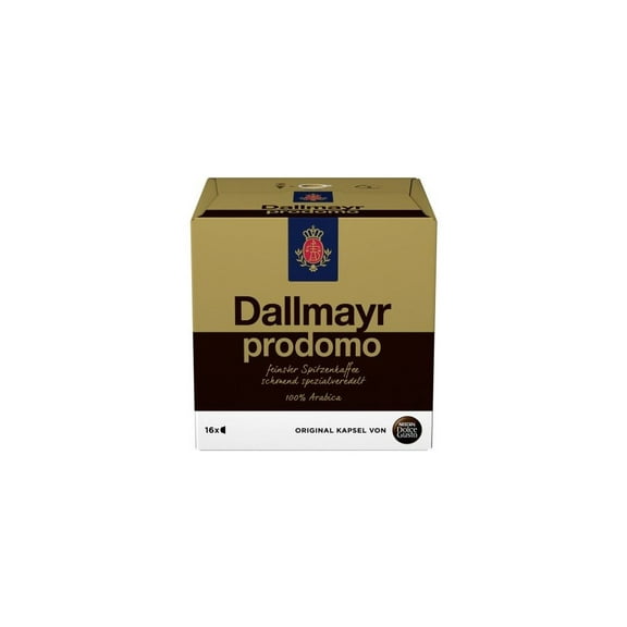 DALLMAYR Prodomo coffee pods for DOLCE GUSTO machines 16 pods