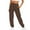 Coffee, variant on Pants Under $20 Wide Leg Pants for Women Petite High Waisted Palazzo Flowy Drawstring Elastic Waist Trousers with Pockets Summer