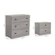 thumbnail image 4 of Set de Cajonera y 2 Buros Louis - Gris, 4 of 5