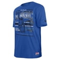 thumbnail image 2 of Men's New Era Blue Orlando Magic Enzyme Wash Oversized T-Shirt, 2 of 3