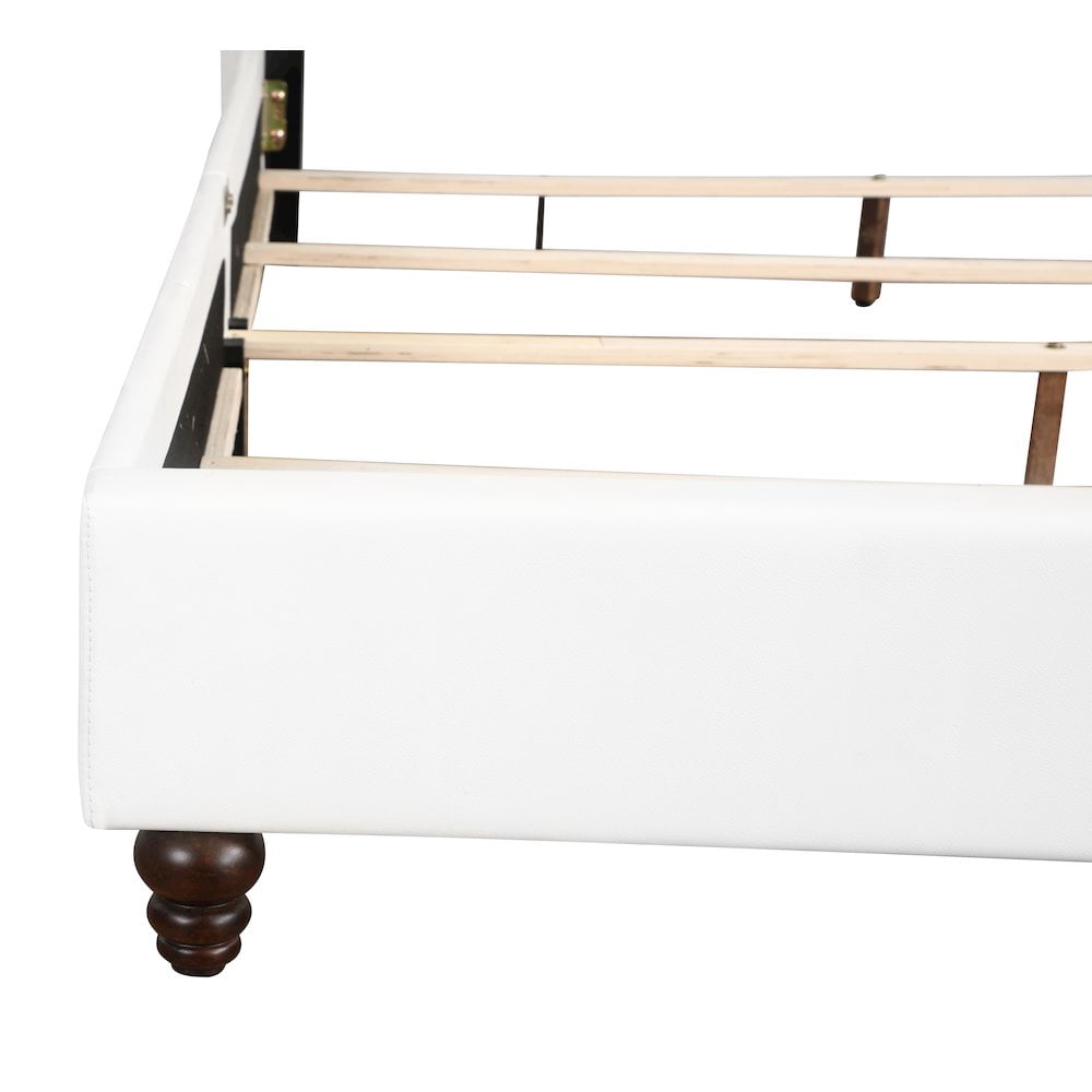 Glory Furniture Joy Queen Bed in White Color