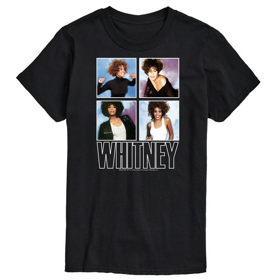 Whitney Houston - Whitney Grid - Men's Short Sleeve Graphic T-Shirt