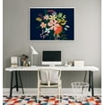 thumbnail image 6 of Kate and Laurel Sylvie MC 481 Floralis C Framed Canvas Wall Art by Mia Charro, 28x38 White, Oversized Vibrant Floral Art, 6 of 6