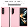 thumbnail image 4 of Allytech Galaxy Z Fold4 Case, Samsung Z Fold4 Cover, Ultra Slim Fit Shockproof Lightweight Anti-Scratch Protective Phone Case for Samsung Galaxy Z Fold 4 5G - Pink, 4 of 7