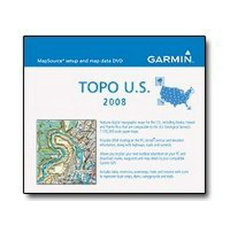 MapSource TOPO U.S. 2008 - Maps