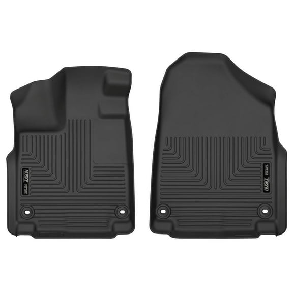 Husky Liners 18801 Weatherbeater Floor Mats Fit 2018-2025 Honda Odyssey Front Row Liners 2pc Black