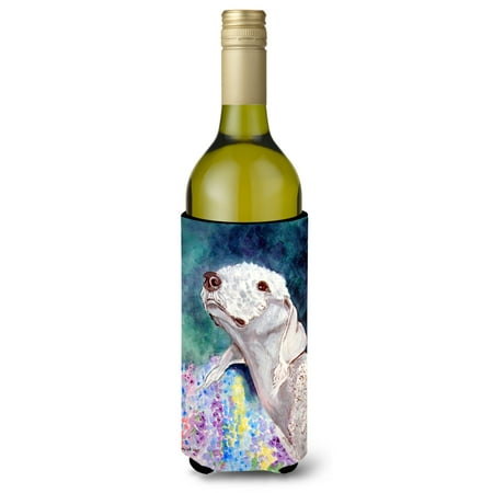 

Caroline s Treasures 7226LITERK Bedlington Terrier Wine Bottle Hugger Wine Bottle multicolor