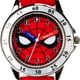 thumbnail image 3 of Accutime Spiderman Time Teacher Reloj para niños - Correa de silicona roja, esfera fácil de leer, resistente al agua, con lata especial, 3 of 5