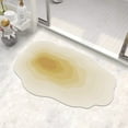 thumbnail image 1 of Granjero Gordo Felpa antideslizante, lavable a máquina y seca, accesorio de baño, alfombra decorativa para el suelo, amarillo C, 16 x 24 pulgadas, 1 of 4