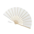 thumbnail image 1 of Folding Fan, Hand Fan Light Weight Foldable  For Decoration For Friends White, 1 of 8
