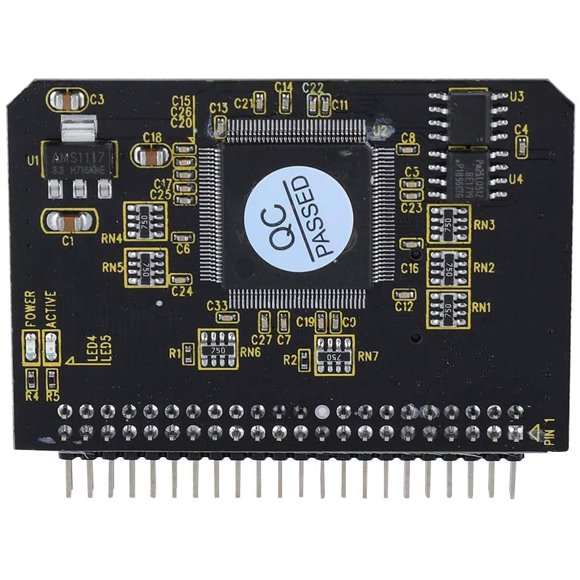 Adaptateur SD vers IDE, ASHATA Micro SD vers IDE Micro SD/TF Carte Mémoire vers IDE Adaptateur Mâle 44Pin Support DMA et Ultra DMA