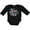 AB-Black, variant on Inktastic My Mommy Did It and She Did It for Me with Graduation Cap Girls Long Sleeve Baby Bodysuit
