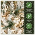 thumbnail image 5 of National Tree Company 9 ft. Pre-Lit Acacia Artificial Christmas Tree with 500 Lights, Slim Profile, Flocked Hinged Branches, 5 of 9