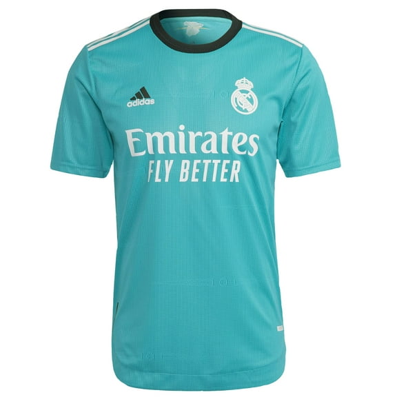 adidas Real Madrid Men's Authentic Third Jersey (US, Alpha, Small, Regular, Regular, Polyester)