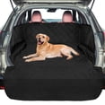 thumbnail image 1 of F-color SUV Cargo Liner para perros – Forro impermeable para carga de mascotas, cómodo protector de parachoques para perro, a prueba de arañazos, antideslizante, ajuste universal, SUV, sedanes, malete, 1 of 5