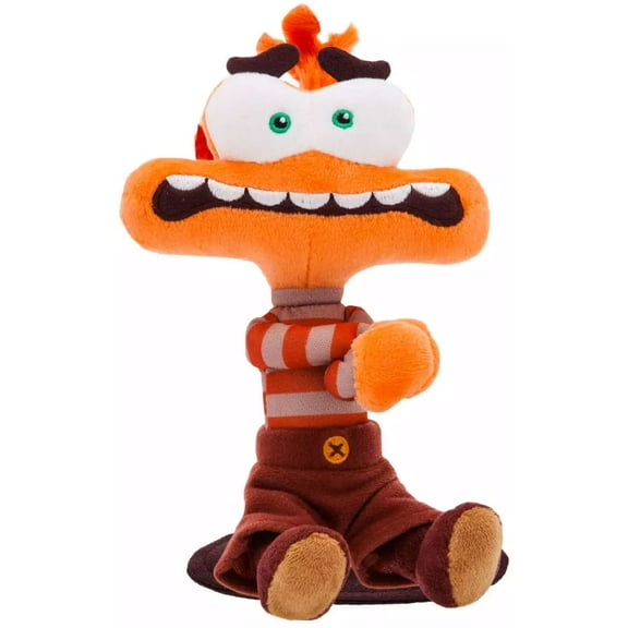 Disney Inside Out 2 Anxiety Magnetic Shoulder Mini Plush