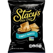 Stacy's Simply Naked Baked Pita Snack Chips, 7.33 oz Bag