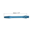 thumbnail image 2 of Uxcell 45mm Dart Shafts, Medium 2BA Thread Aluminum Dart Stems - 6 Pack (Sky Blue), 2 of 5