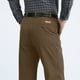 thumbnail image 4 of Pantalones largos de pana lisa con botones y cremallera para hombre, cintura alta, bolsillos, pantalones largos de poliéster., 4 of 4