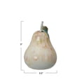 thumbnail image 2 of Creative Co-Op Stoneware Pear Accent Decor, Multicolor, 2 of 3