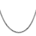 thumbnail image 2 of 14K White Gold Curb Chain Styles Necklace 20 inch 2.9 mm Flat Beveled with Lobster Clasp, 2 of 4