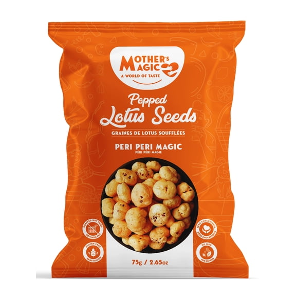 Graines de lotus soufflées MM Peri Peri