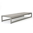 thumbnail image 6 of GDF Studio Camdyn Outdoor Mesh and Aluminum Adjustable Chaise Lounges, Set of 4, Silver and Gray, 6 of 8