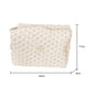 thumbnail image 2 of Bolsa de cosméticos acolchada coreana bolso de mano con cremallera estampado Floral portátil para viajes, 2 of 9