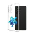 thumbnail image 2 of WIRESTER Transparent Soft Gel TPU Clear Case Slim Protective Cover for Samsung Galaxy A53 5G 6.5" 2022, Blue Sea Turtle, 2 of 3