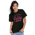 thumbnail image 5 of Keep Them Perky Breast Cancer BCA Women's Graphic T Shirt Tees Brisco Brands M, 5 of 5