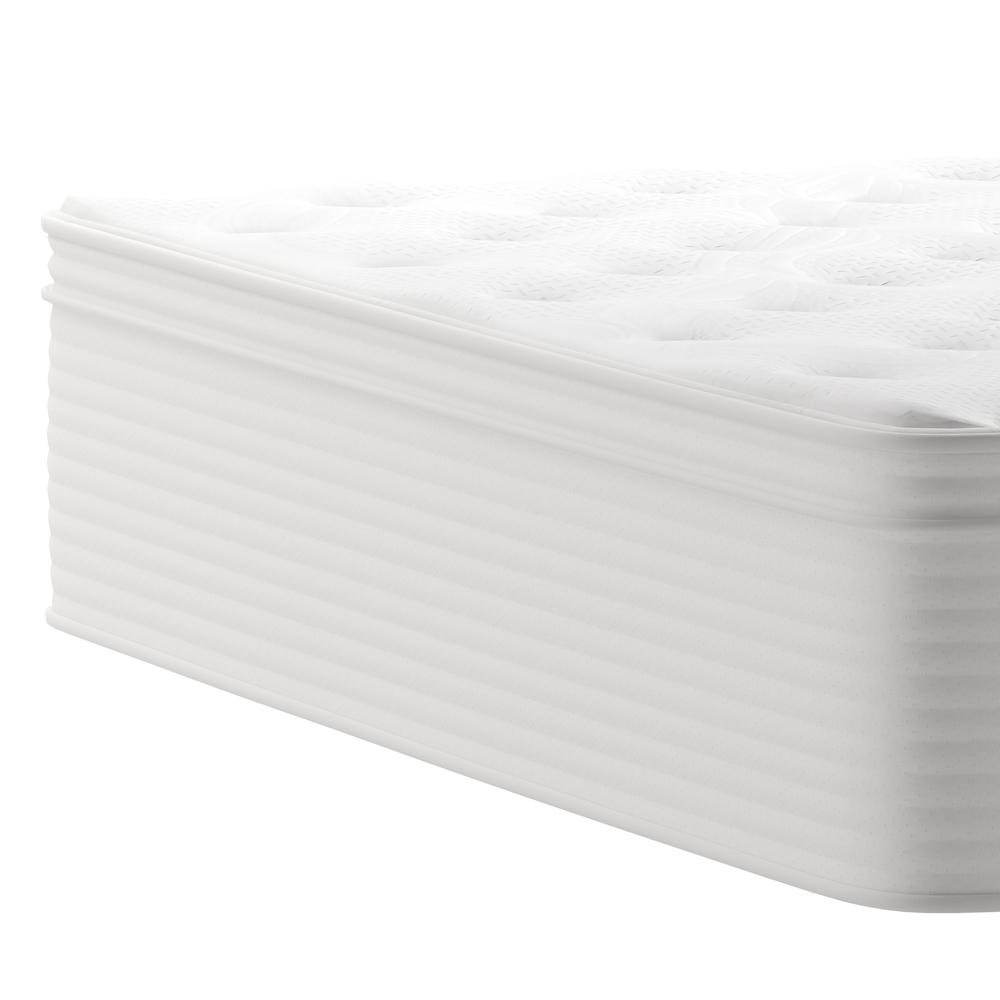 Flash Furniture Vista Commercial Foam & Polyester Fabric Full Mattress in White