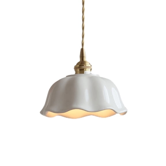 Simple Ceramic Chandeliers Bedroom Balcony Corridor Lighting Fixtures Coffee Shop Bar Counter Decorative Lighting Fixtures