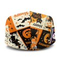 thumbnail image 3 of FUIALDOLG Halloween Men Forward Flat Cap with Long Lasting, Soft Lightweight Polyester Newsboy Hats for Golf, Driving and Outdoor Activities, 3 of 4