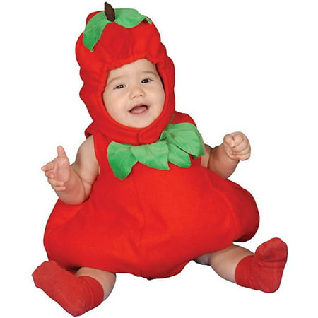 Dress Up America Baby Apple Costume Set 6-12 mo. 276-12M - Walmart.com