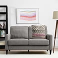 thumbnail image 5 of LR Home Nomad 18" x 18" Rainbow Chevron Cotton Blend Adult Decorative Throw Pillow Cover, 5 of 6