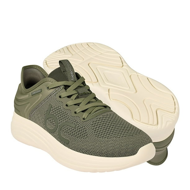 TENIS BEEN CLASS HOMBRE 19417 TEXTIL VERDE