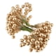 thumbnail image 3 of Decoración de Pared de Flores de Bayas de Simulación de para en hogar 200 Piezas Dorado + Soledad Bayas de flores artificiales, 3 of 10