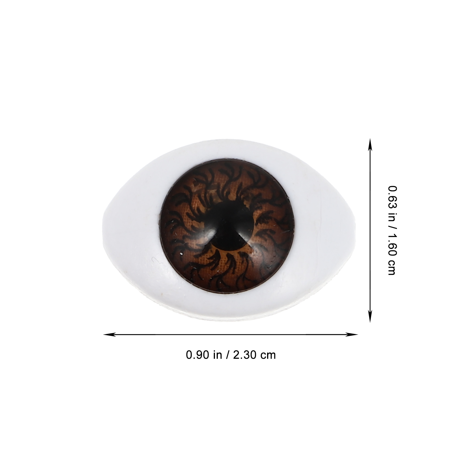 20 Pairs Halloween Eyeballs Realistic Plastic Eyes Halloween Props Doll