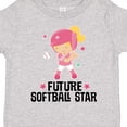 thumbnail image 4 of Inktastic Future Softball Star Girl Girls Toddler T-Shirt, 4 of 5