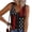 Black womens tank tops, variant on Usmixi Womens Tank Tops Fashion Button up Slim Knitted Ribbed Independence Day Patriotic Shirts Vest Summer Trendy USA Flag Print V-Neck Sleeveless Shirts Blouse Black XXL