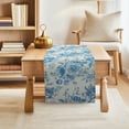 thumbnail image 2 of Camino de Mesa Floral Único Bargains 13x90 Pulgadas Azul Camino de Mesa de Granja Caminos de Mesa de 90 Pulgadas de Largo para Decoraciones de Hogar con Impresión de Flores Vintage, 2 of 7