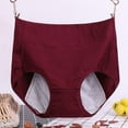 thumbnail image 6 of Wisremt Women Panties Underwear Physiological Menstrual Women's Cotton Breathable Period Leak Proof High Waist Warm Female Briefs, 6 of 6