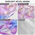 thumbnail image 2 of FORMRS Boys Swim Trunks Quick Dry Mesh Liner Boardshorts Sizes XS-XL, Pastel Pink Marble Pattern, 2 of 7