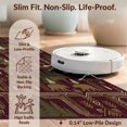 thumbnail image 6 of Design&I 4'x6' Washable Area Rug Pet Friendly & Non-Slip Built-In Grip Forest Southwestern Border Motif Wilderness Cabin Wildlife Frame Playful for Reading Nook, Bedroom, 6 of 7