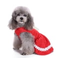 thumbnail image 2 of 1 Pieza Decoración Del Perro Floral Ropa Bownot Princesa Pequeña / Grande 3 - S, 2 of 9