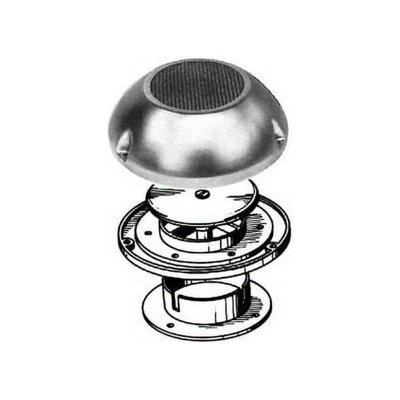 New Vent-o-mate beckson Marine C-6ss Vent-O-Mate/Stainless Steel Cover