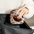 thumbnail image 6 of Squirrel Period Pouch Pad Bag Zipper Canvas Pouch with Zipper for Sanitary Napkins - Made of Velvet, Sponge, and Oxford Cloth - 4.7x6.6x6.6 in, 6 of 6